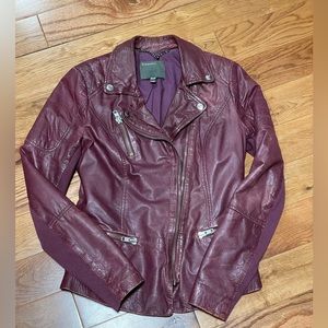 Muubaa Leather Motorcycle Moto Jacket